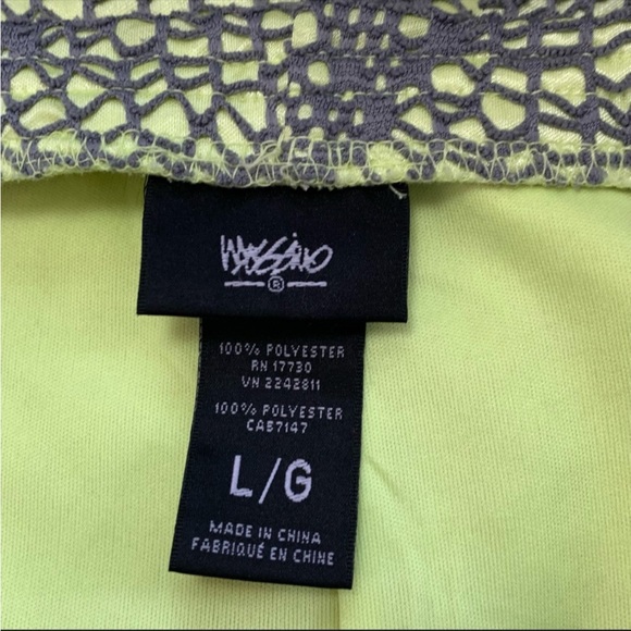 MOSSIMO Skirt Pistachio Green Pencil Large Crochet Elastic Waist - Picture 6 of 7
